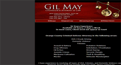 Desktop Screenshot of gilmaylawyer.com
